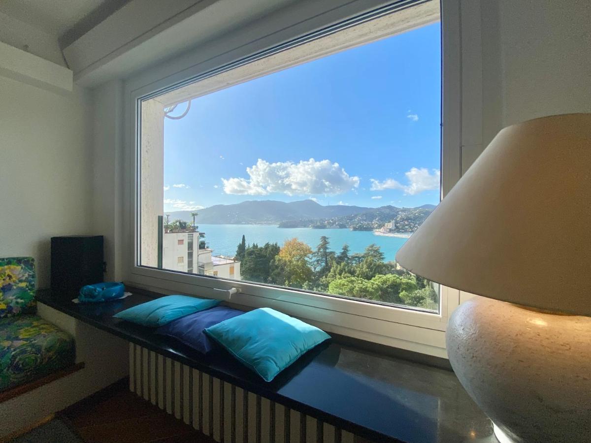 Welcome Riviera - Paradiso 12-Ultimo Restauro Nel 2025-Vista Mare Stupenda-Balcone Con Vista Meravigliosa Piu' Terrazza Solarium Sovrastante Di 70 Mq Esterna Rapallo Exteriér fotografie