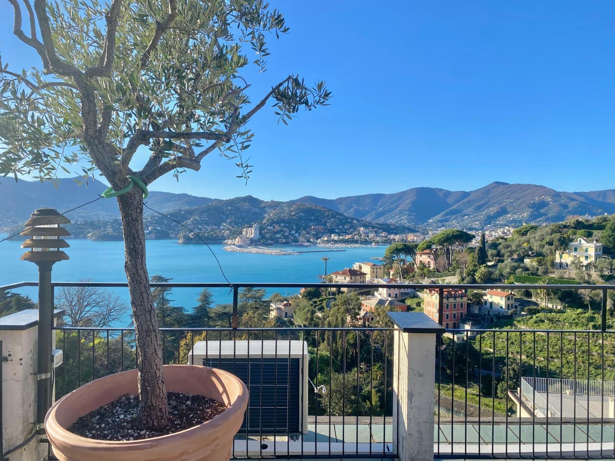 Welcome Riviera - Paradiso 12-Ultimo Restauro Nel 2025-Vista Mare Stupenda-Balcone Con Vista Meravigliosa Piu' Terrazza Solarium Sovrastante Di 70 Mq Esterna Rapallo Exteriér fotografie
